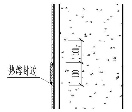 外墙防水卷材搭建